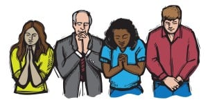 Prayer Group for the Worship Service
