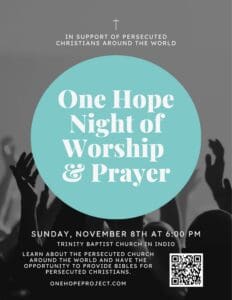 One hope poster 2026